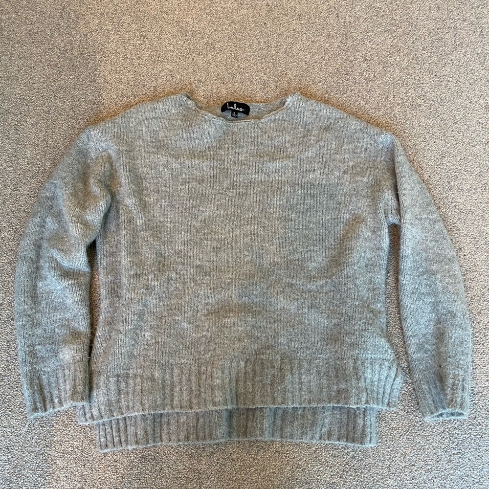 Chunky, oversized sweater